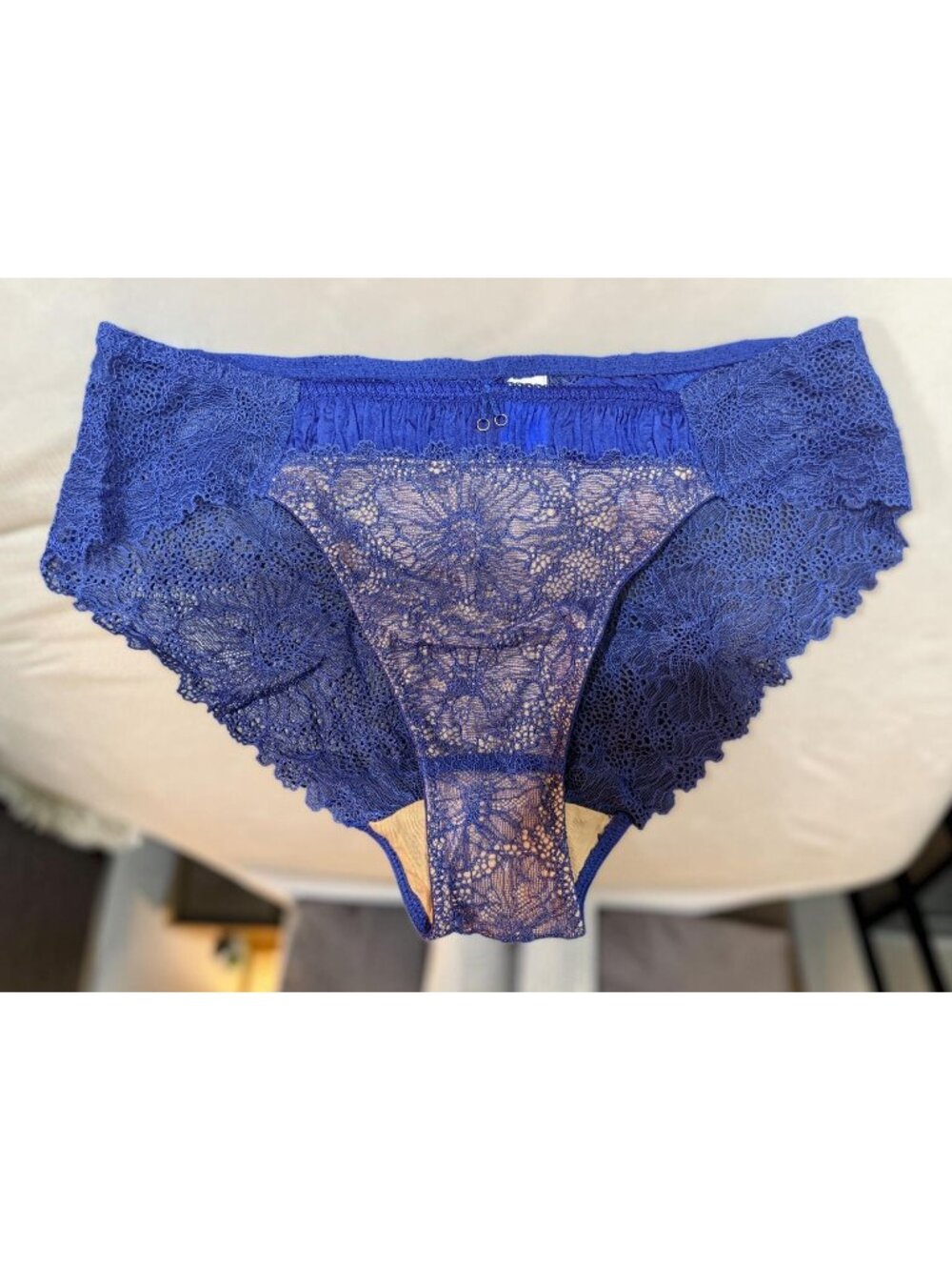 Bradelis New York Women's Lace Panty Blue Size M NEW WITHOUT TAGS!